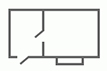 Блок-контейнер с прямой перегородкой схема